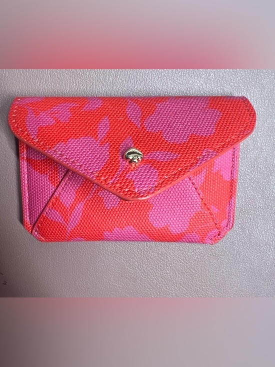 Kate Spade X Target Accessories - Kate Spade Pink and Coral Floral Envelope Wallet